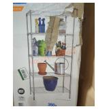 HDX 36"ï¿½72" 5-Shelf Storage Unit