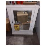 22" Framed Medicine Cabinet with Mirror