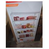 48" 5 shelf deco wire shelf