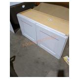 Bridge Wall Cabinet White 18" H x 36" W x 13" D