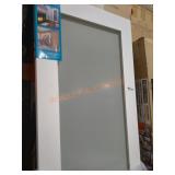 Door Frosted Glass 80" H x 28" W