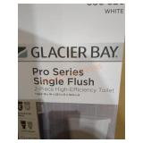 Delta 2 Piece High Efficiency Toilet, White