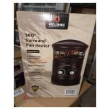Pelonis 1500-Watt 360ï¿½ Surround Fan Heater 3 Pack