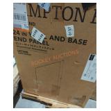 Hampton Bay 24" base end panel 23.2" x 34.5" x .2"