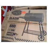 Char-Griller Blazer Charcoal Grill in Black