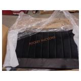 Cadmus 46" Armless Black Loveseat