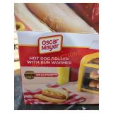 Hot Dog Roller with Bun Warmer