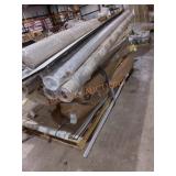 Skid Lot Misc Home Repair Items, Carpet, Doors,