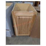 18" x 24" x 34.5" Base Trash Can Hideaway Cabinet