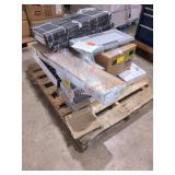 Skid Lot of Mixed Flooring Tiles and Vinyl Plank