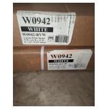 (2) Verona White Plywood Shaker Filler Strip