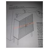 Baxton Studio Natural Wooden Cabinet