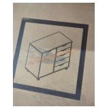 Naomi Amy 5 drawer office file storage cabinet