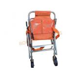 Vevor Orange Folding Transport Chair with Zipper P