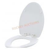 Jamestown Elongated Never Loosens Enameled Wood Cl