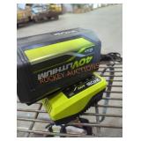 Ryobi 40v 6 ah battery and charger