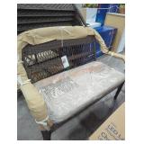 Style well woven loveseat