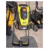 Ryobi 18V 16" Push Lawn Mower, Tool Only