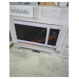 Vissani 1.7 cu ft white over the range microwave