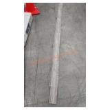 7ft Grey Wood Grain Back Splash Piece