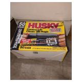Husky 50 count Contractor Clean up Bags