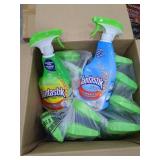 Box Of 2 Different Kinds of Fantastik Cleaner