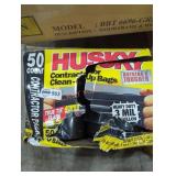 Husky clean up bags