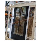 NEW COLUMBIA PICK UP 40"x83" Black Door