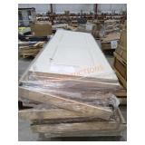 Skid Lot of Various Size Doors