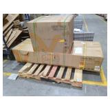 Skid Lot Ovios Homes Sofa, 2 Ottomans and 2 Chairs