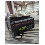 Ryobi 40v 6 ah battery