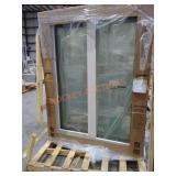 Skid Lot Of 2 Composite Sliding Patio Doors
