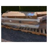 Skid Lot of Home Remodel supplies, Doors, Blinds,