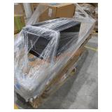 Skid Lot Of Various Items Base Cabinet, Roll
