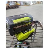 Ryobi 40v 6 ah battery and charger
