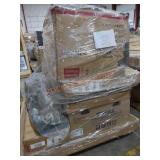 Skid Lot Of Various Items, Bathtub, Rugs