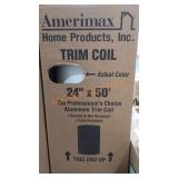 Amerimax Aluminum White Trim Coil 24"x50
