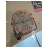 Commercial Electric heavy duty 24" drum fan