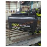 Ryobi 40v 6 ah battery