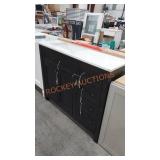 Black Bathroom Vanity 34.5"H x 42"L x 19"W