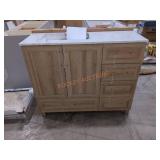 Glacier Bay 42"W x 19"D x 34"H Single Sink Vanity
