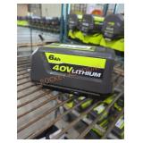 Ryobi 40v 6 ah battery