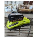 Ryobi 18v 4 ah battery and charger