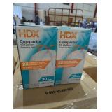 2 boxes of 30 bags 18 gal drawstring