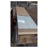 Tall Grey Kitchen Cabinet DAMAGED