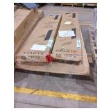 Skid Lot of Bi Fold Doors and Regular Door