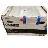 Delta Classic 500 60" x 32" Right Drain Bathtub