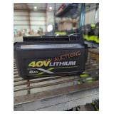 Ryobi 40v 6 ah battery
