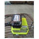 Ryobi 18v 4 ah battery and charger