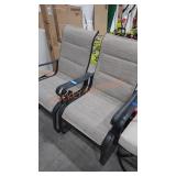 2 Outdoor Metal Chairs